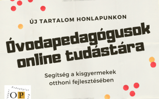 Óvodapedagógusok online tudástára