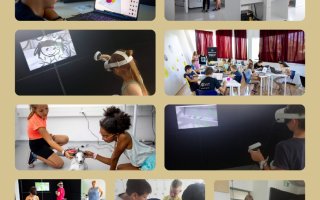 Digitális Élménytúra táborozó gyerekekkel Kaposváron 